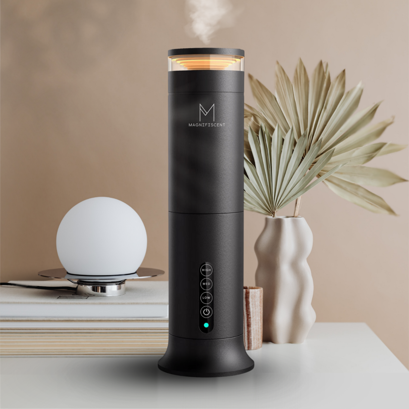 LumaMist Hotel Collection - Luxury Diffuser + 4 Hotel Oils