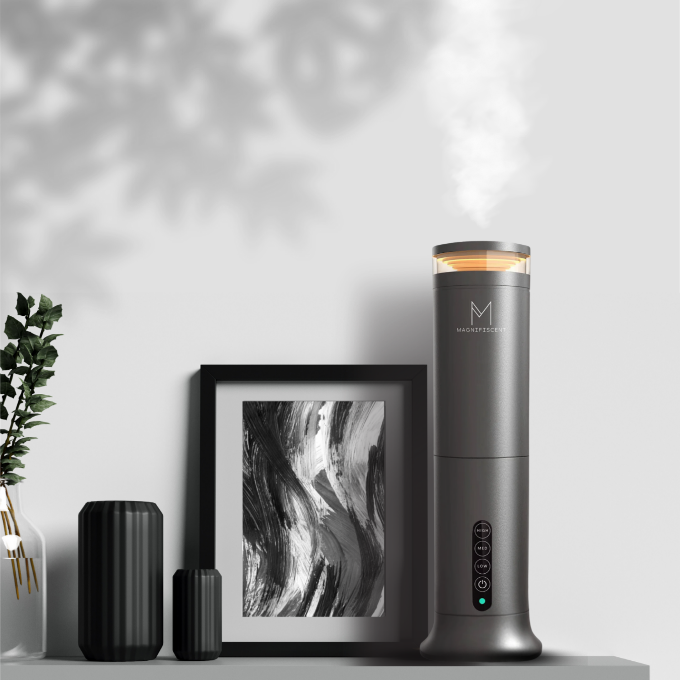 LumaMist Hotel Collection - Luxury Diffuser + 4 Hotel Oils