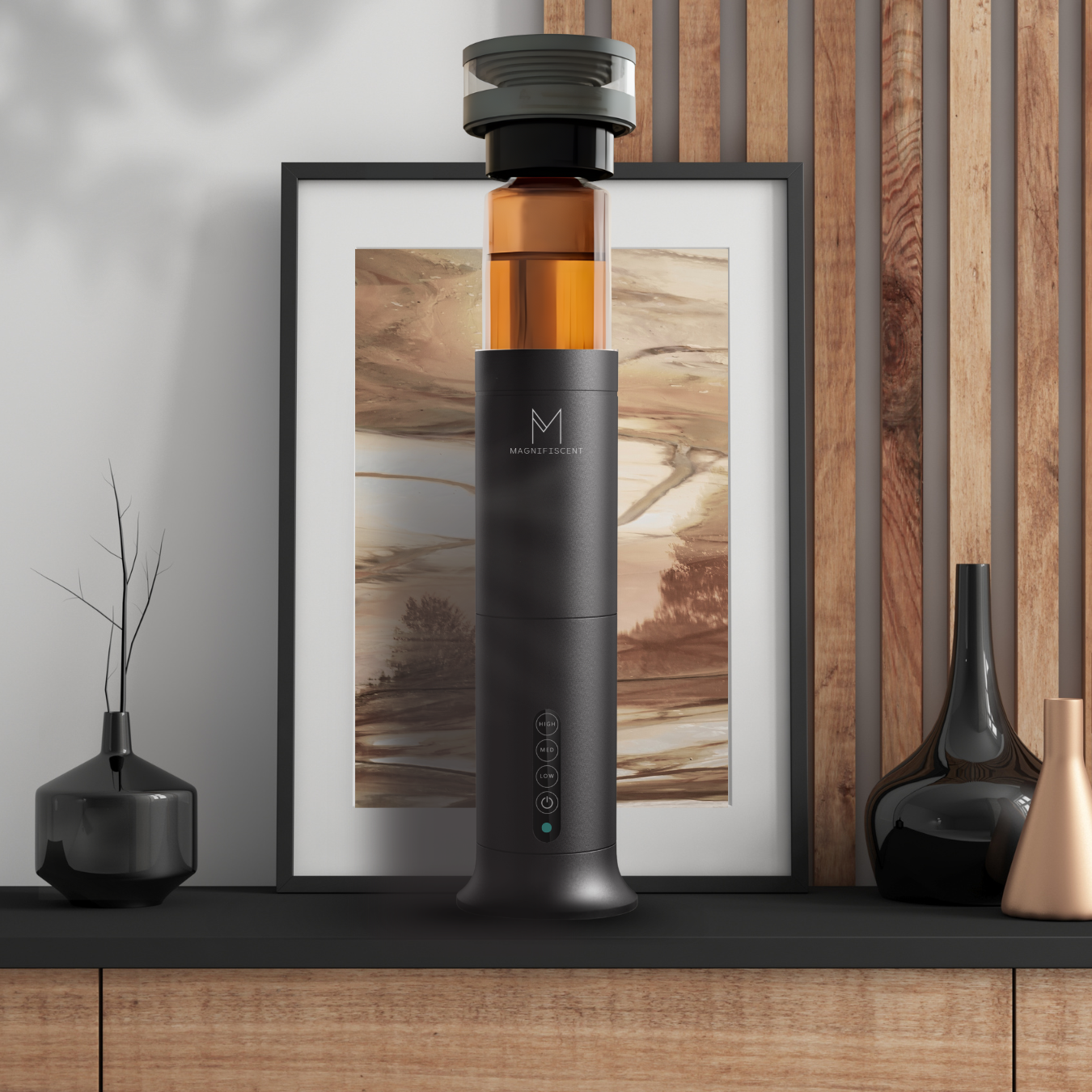 LumaMist Hotel Collection - Luxury Diffuser + 4 Hotel Oils