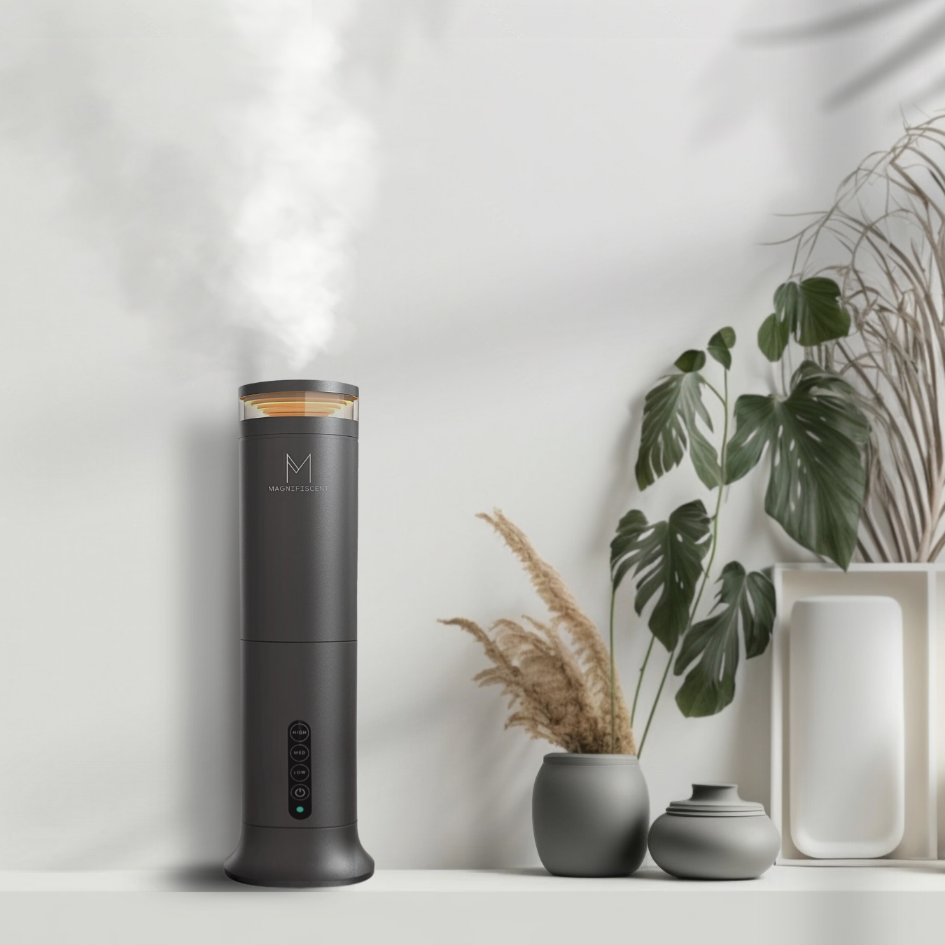 LumaMist Hotel Collection - Luxury Diffuser + 4 Hotel Oils