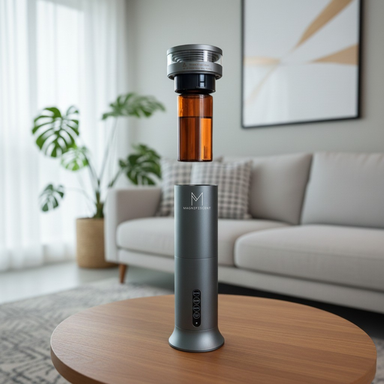 LumaMist Hotel Collection - Luxury Diffuser + 4 Hotel Oils